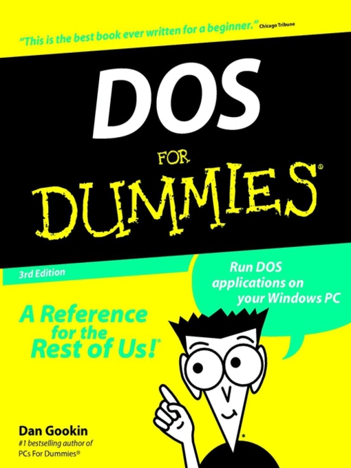 Cover image for DOS For Dummies